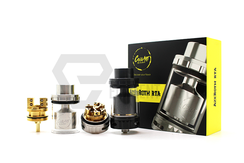 Azeroth RTA by CoilART | 24mm Triple-Coil Deck & Interchangeable