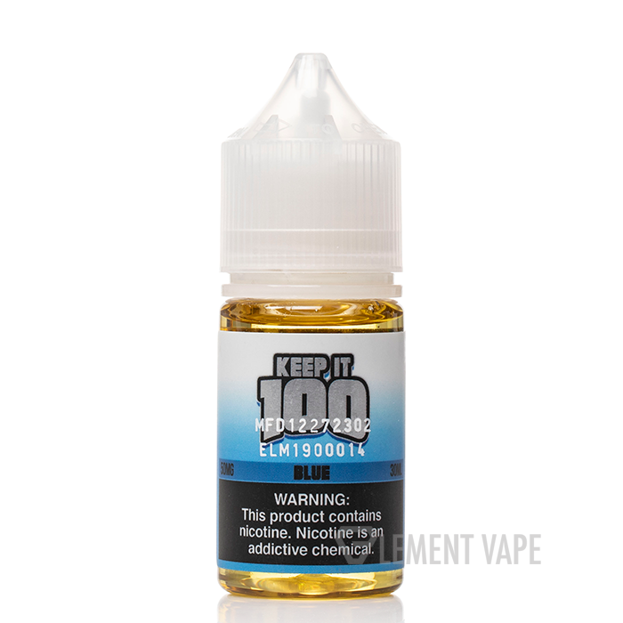 elf bar vape uk Keep it 100 Blue Slushie 100ml – Vapin' Gorilla main image 1