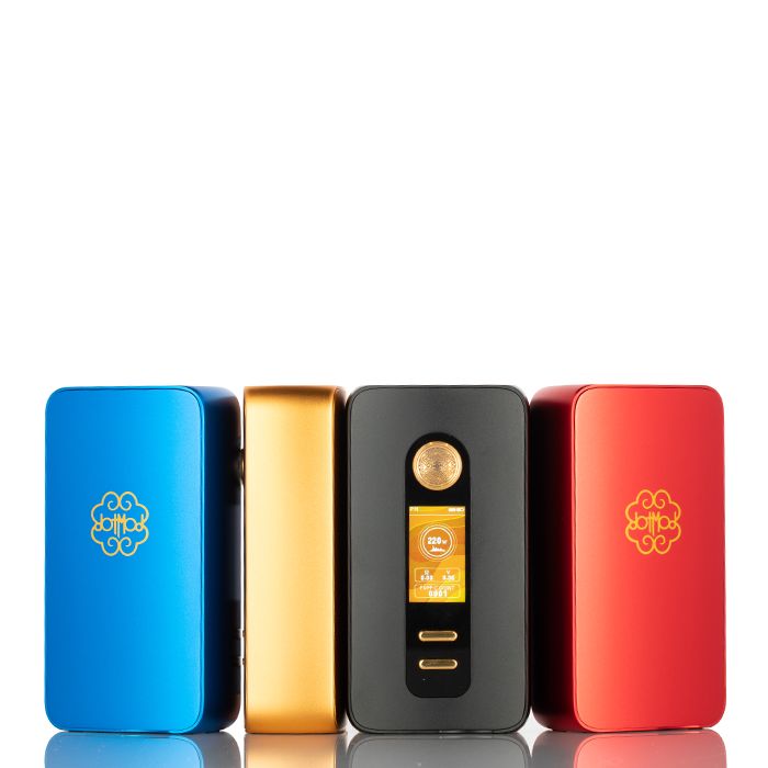 dotmod dotBOX 220W Box Mod $99.99 dotmod dotBOX 220W Box Mod $99.99