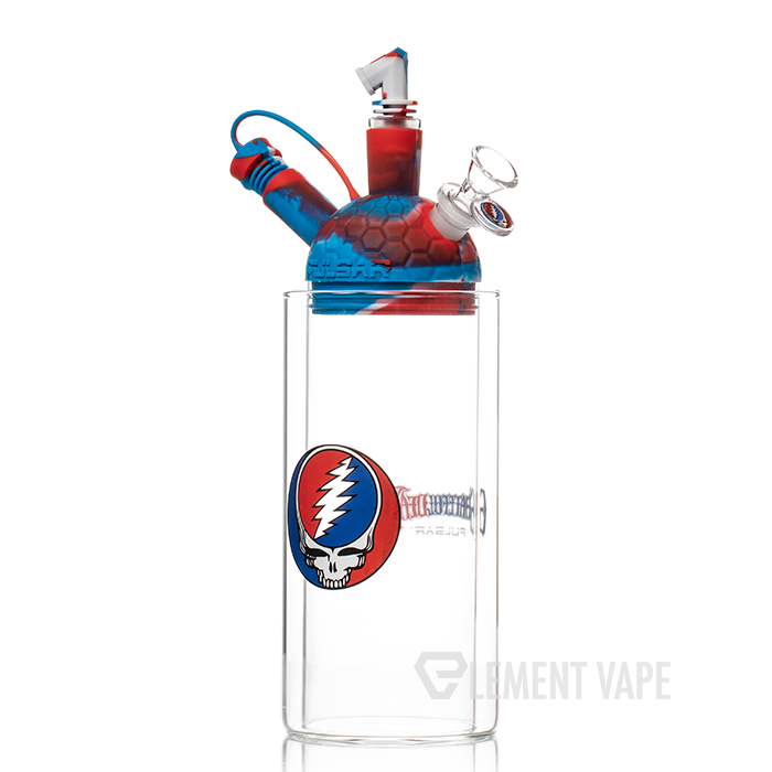 Grateful Dead x Pulsar Cool It Down Glycerin Water Pipe Kit - 16.5