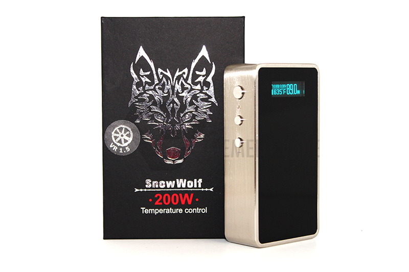 SnowWolf 200W V1.5 Temperature Control Box Mod SnowWolf 200W V1.5 Temperature Control Box Mod