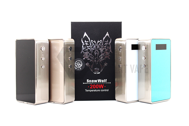 SnowWolf 200W V1.5 Temperature Control Box Mod SnowWolf 200W V1.5 Temperature Control Box Mod