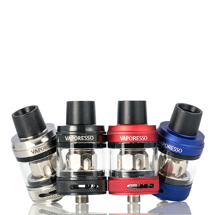 Color: Silver: Black; Blue; Red Vaporesso NRG SE 2ml Black Subohm Tank +  Free Coil For Nrg S Tanks